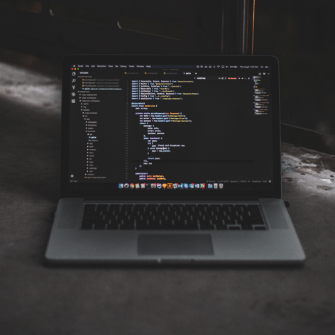 development environment with Python code