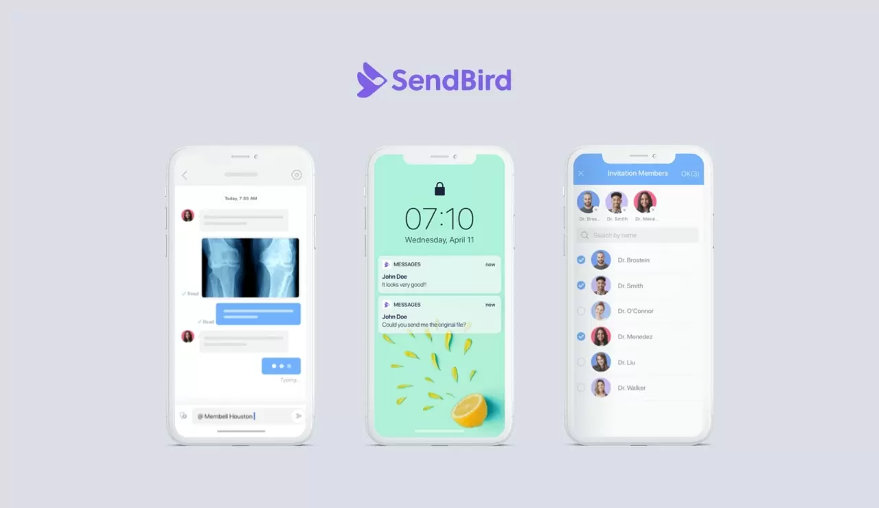 SendBird can offer a messaging SDK