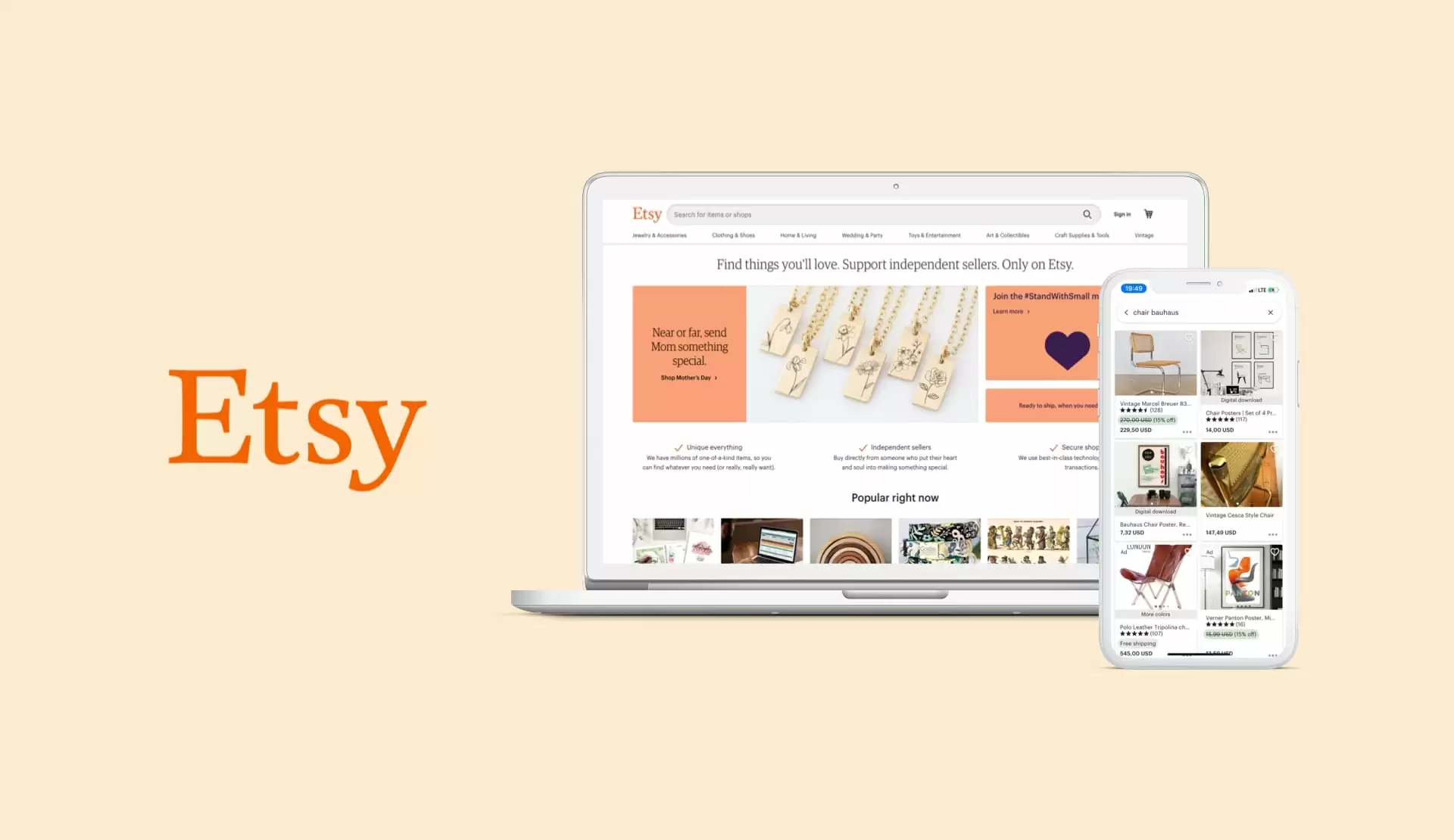 Etsy shopping app
