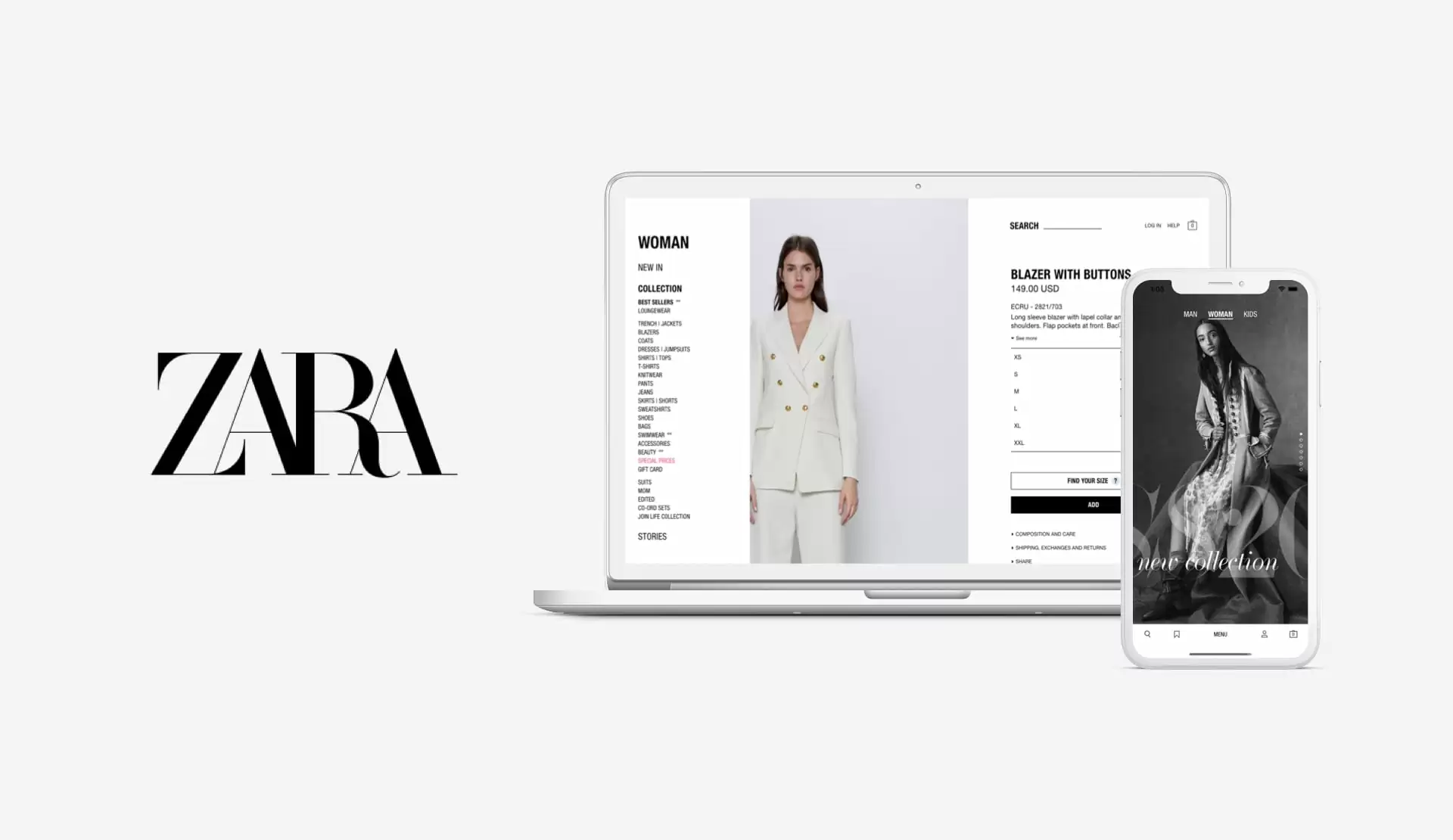 Zara store app