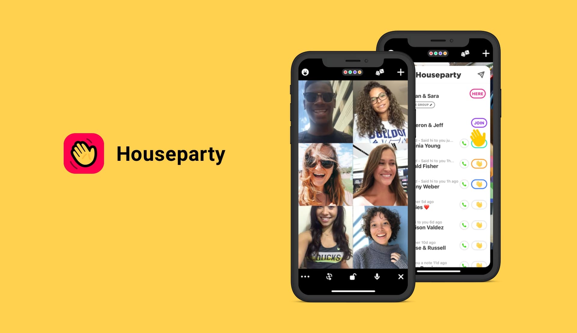 Houseparty video calling app