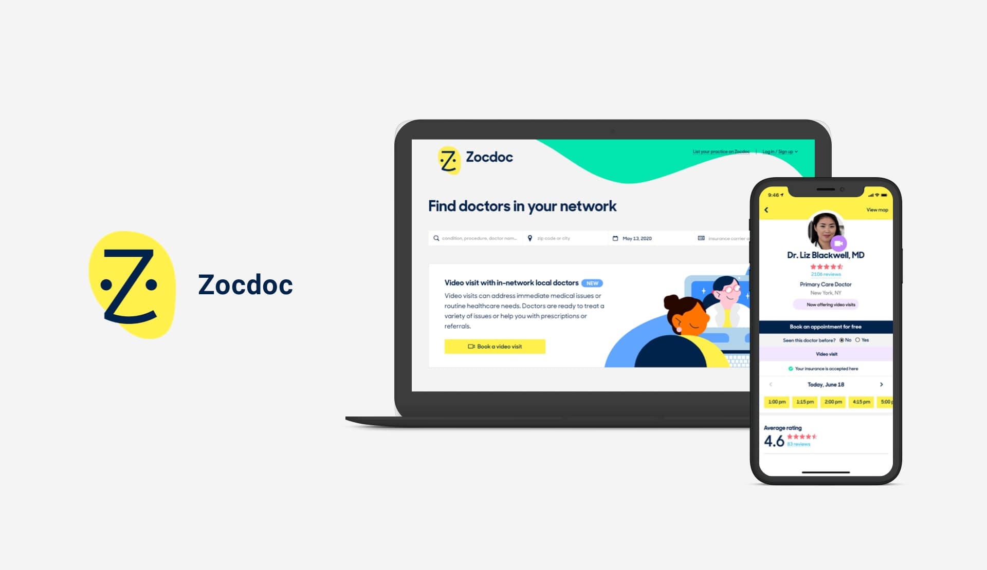 Zocdoc doctor appointment app. build a doctor appointment app. doctor appointment app development