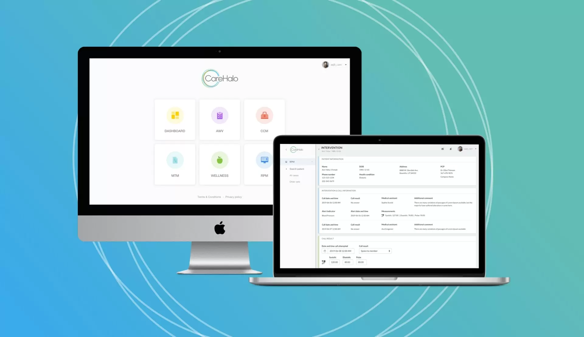 CareHalo - a healthcare platform with HIPAA compliance functionality