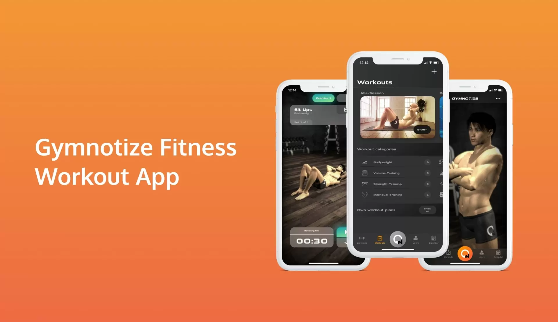 Gymnotize - an app delivering AR to a gym or home