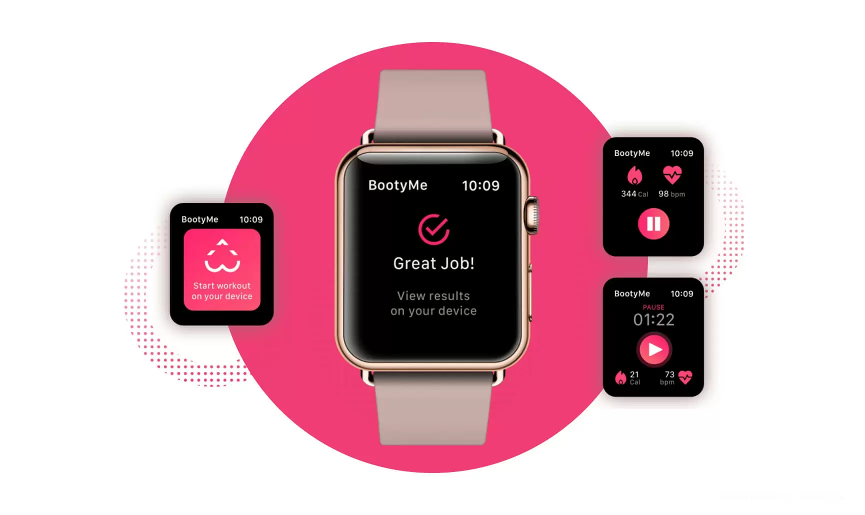 BootyMe Internet of Things fitness app