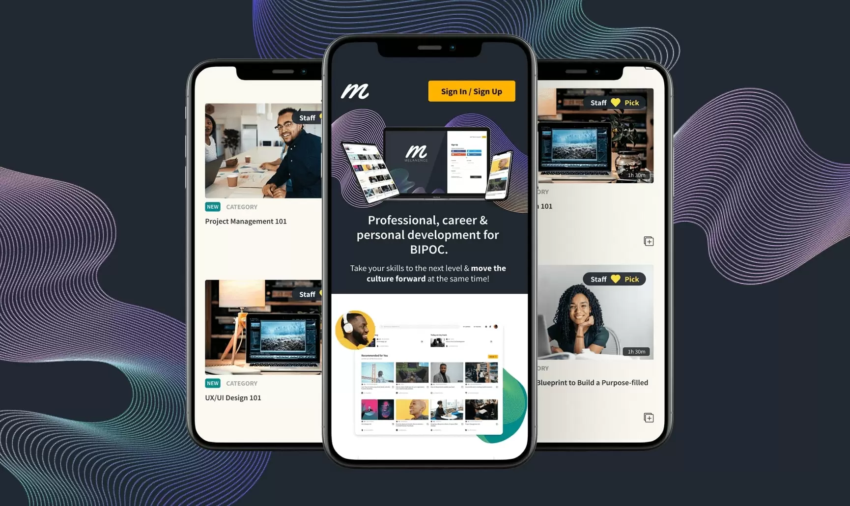 Melanence e-Learning website