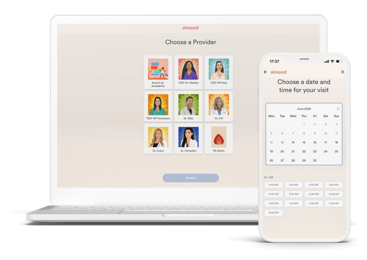 Virtual hospitals: Almond Health case study by Riseapps