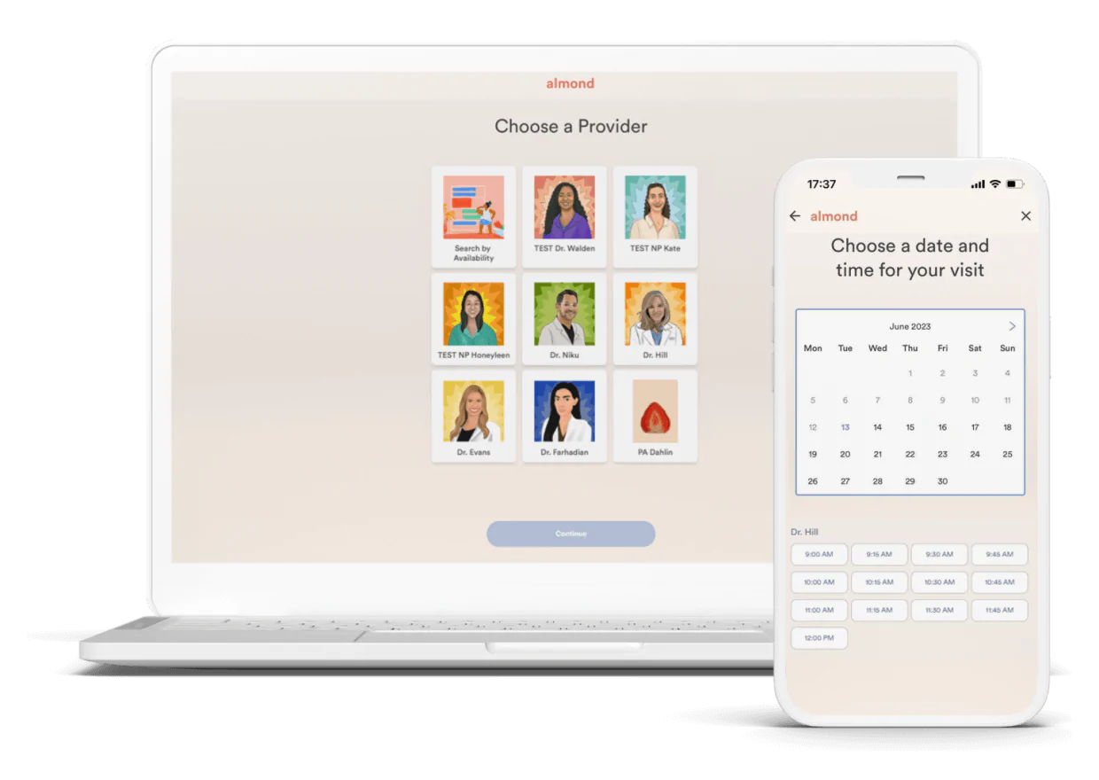 Virtual hospitals: Almond Health case study by Riseapps