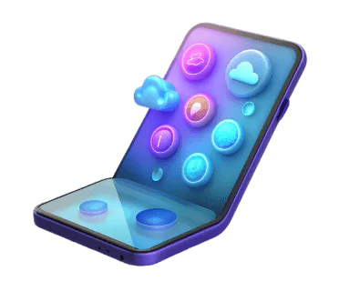 3D icon UI