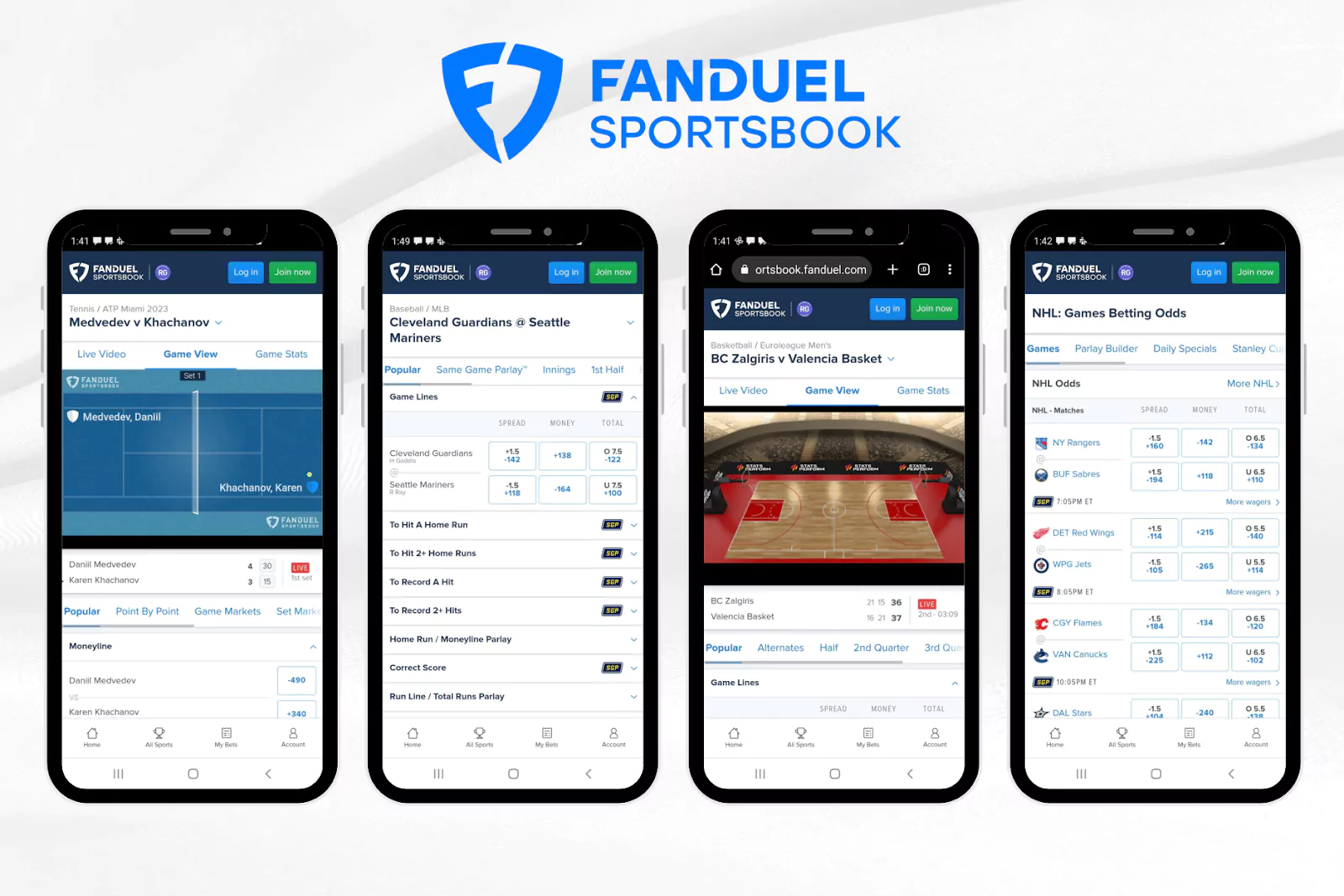 Sports Betting App Development in 2025: FanDuel Sportsbook Interface