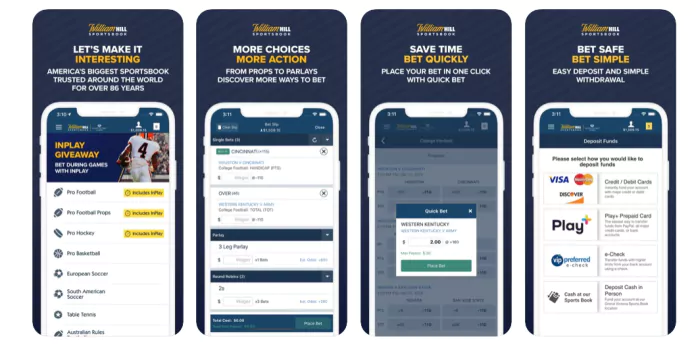 Sports Betting App Development in 2025: William Hill Interface