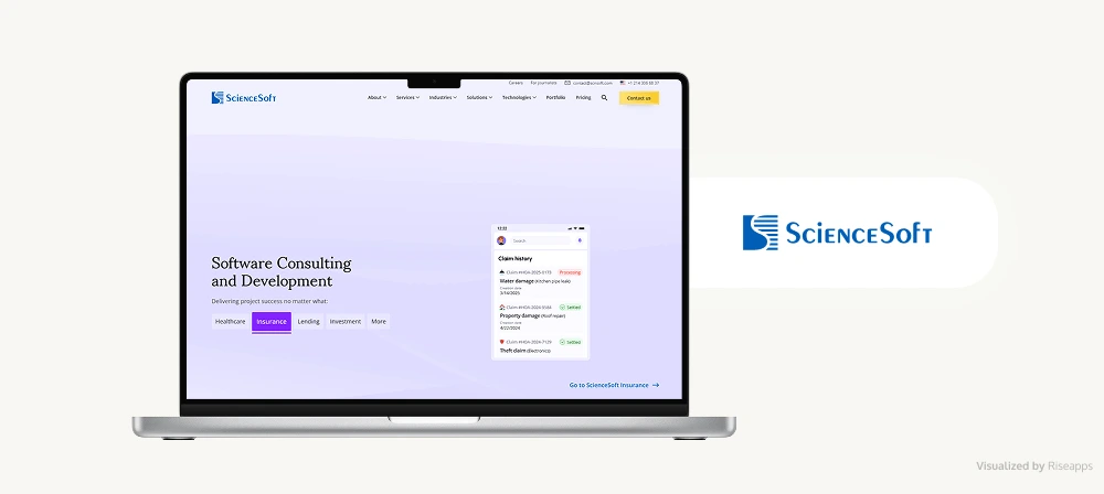 ScienceSoft Home Page
