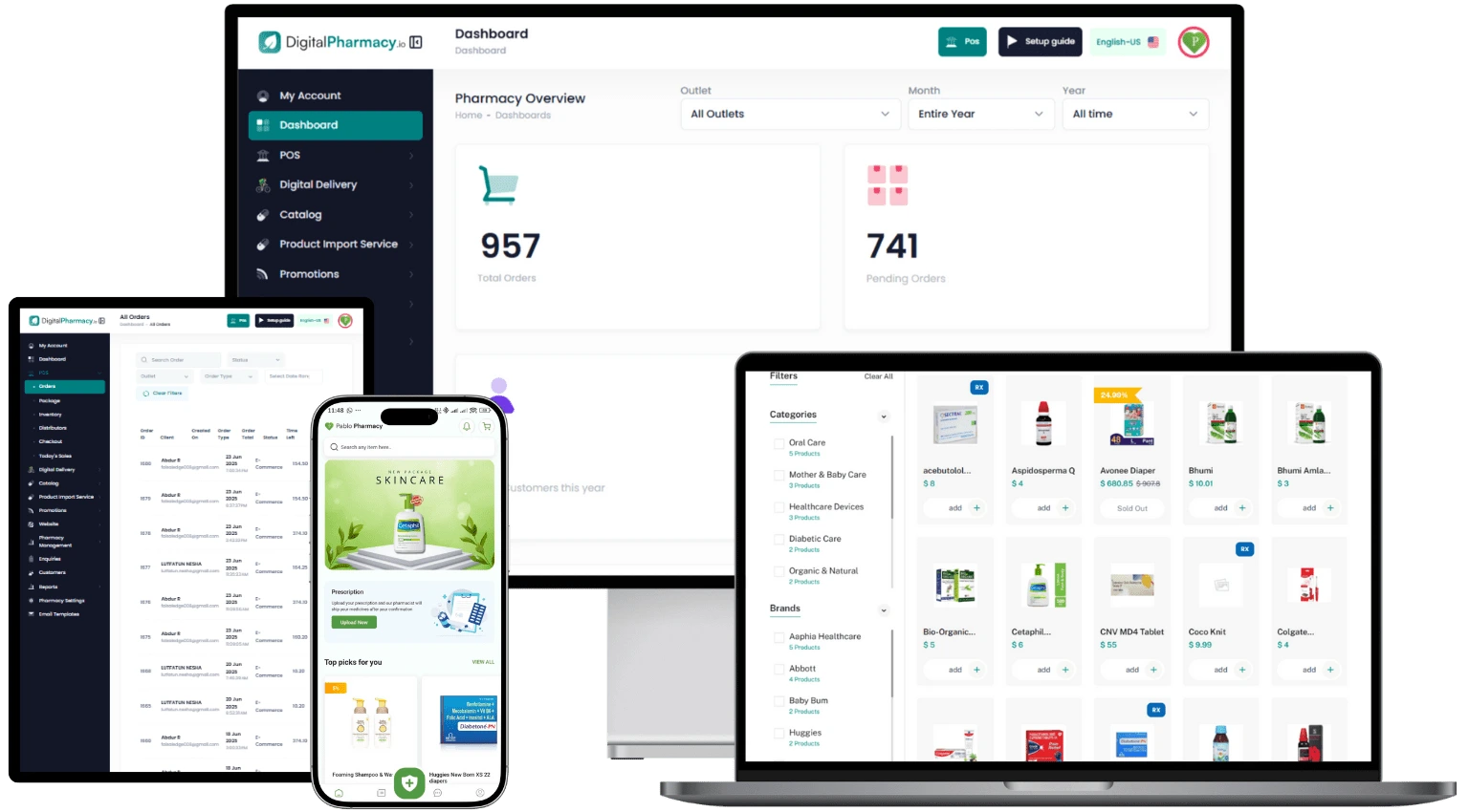 Digital Pharmacy App