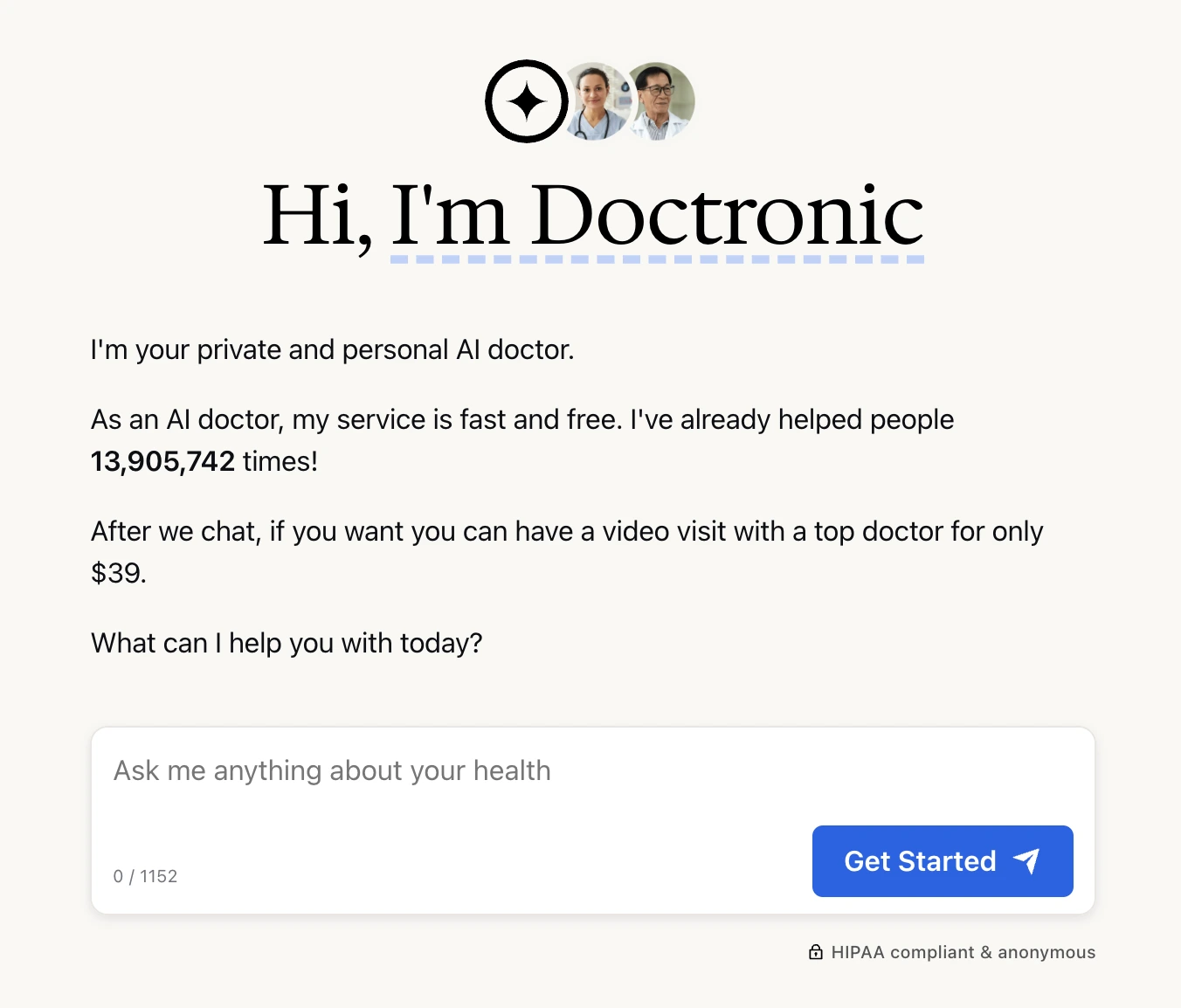Doctronic AI Chat