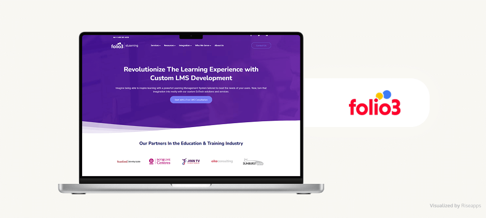 Folio3 custom lms development company