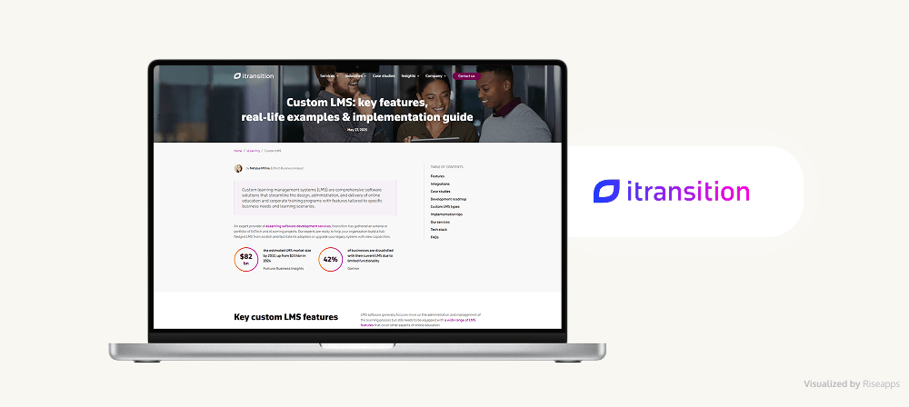 Itransition Custom LMS development company