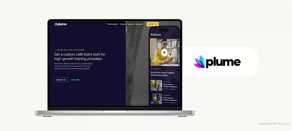 Plume Studio custom LMS development company