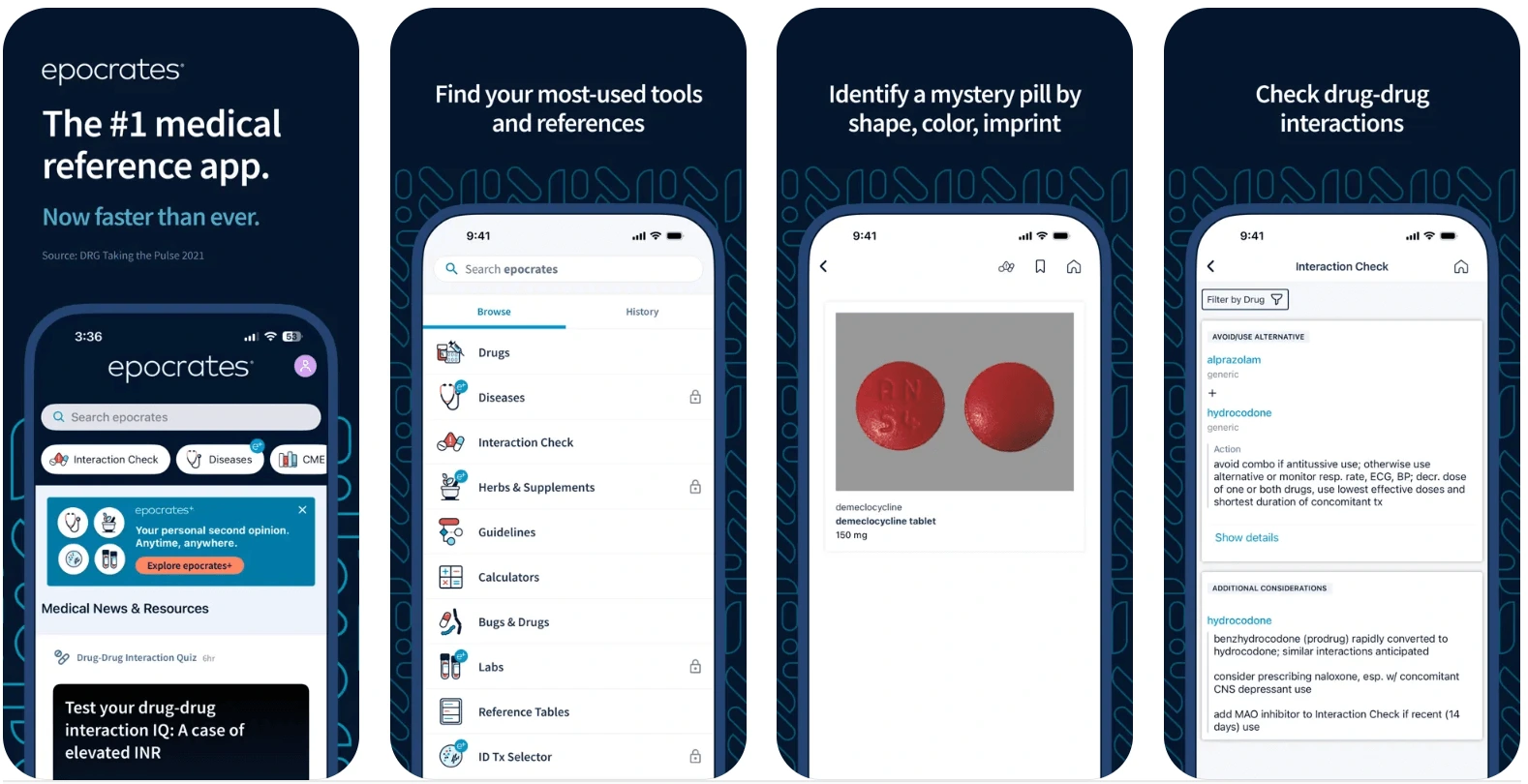 Epocrates Pharmacy Mobile Application