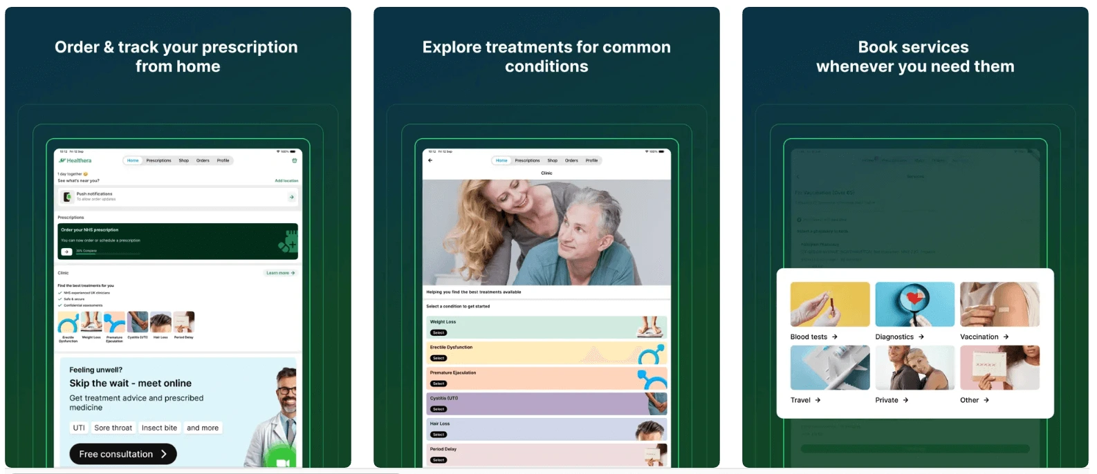 Healthera Online Pharmacy App
